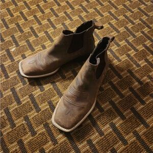 Men's Ariat Chelsea Brown Ankle Boots